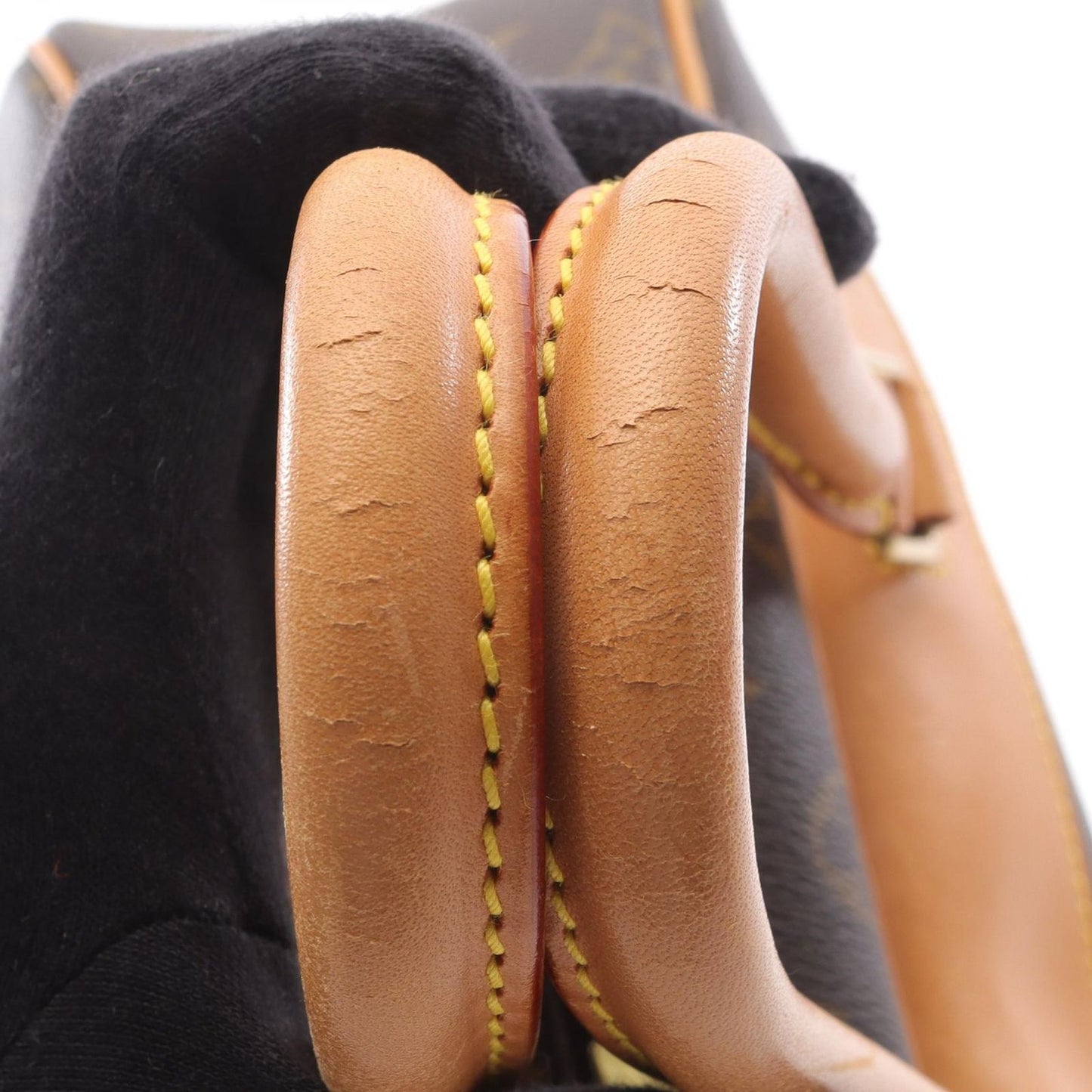 Louis Vuitton Deauville Bowling Vanity Monogram Handbag - Timeless Elegance