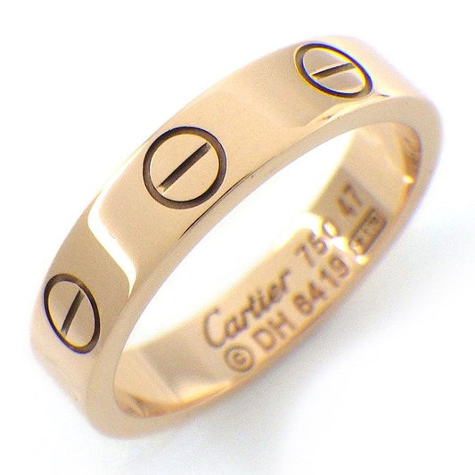 Cartier Love Ring Small Model K18PG - Timeless Elegance