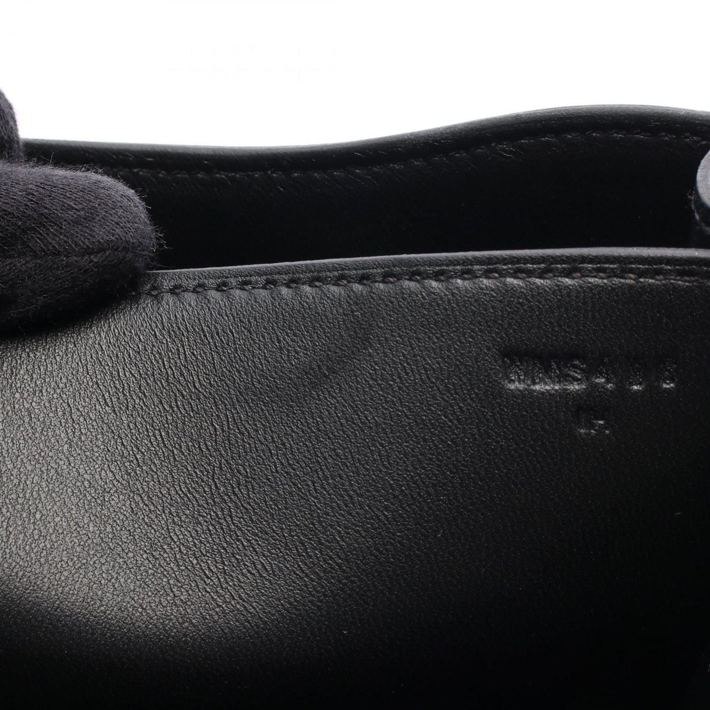 HERMES Constance 3 Mini Miroir Black Leather Shoulder Bag