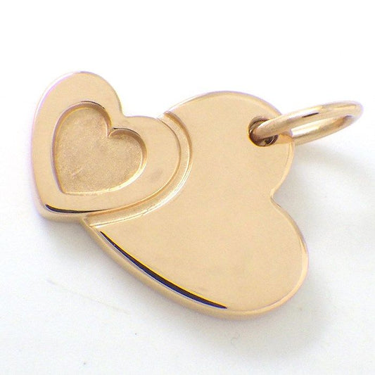 Tiffany & Co. Sweet Double Heart Pendant in K18 Pink Gold