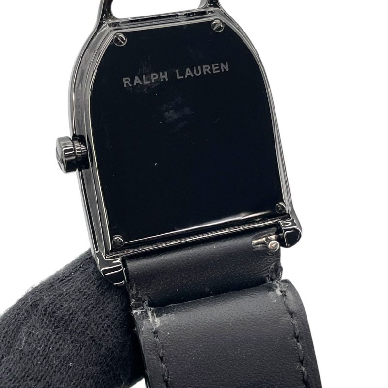 RALPH LAUREN Stirrups Small Black SS Quartz Ladies Watch
