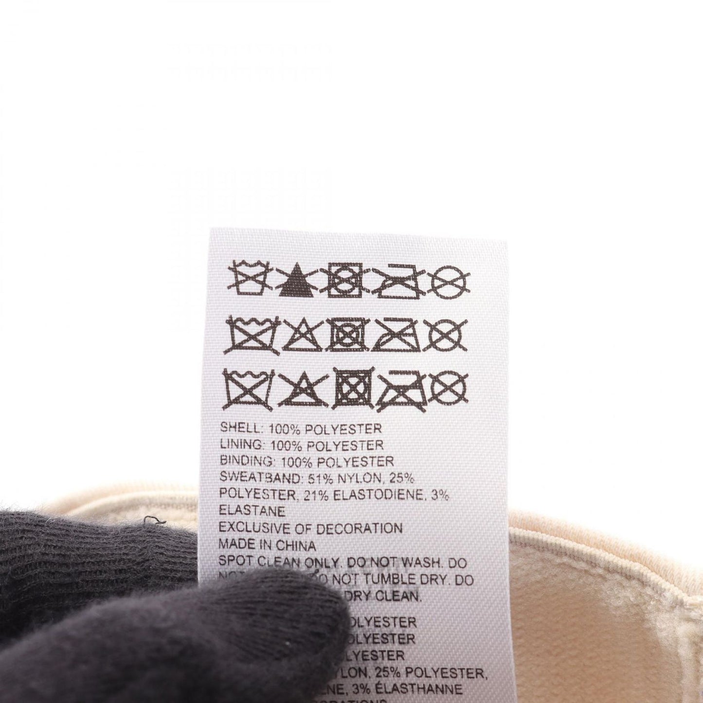 CANADA GOOSE Tonal Cap - Beige Unisex Luxury Headwear