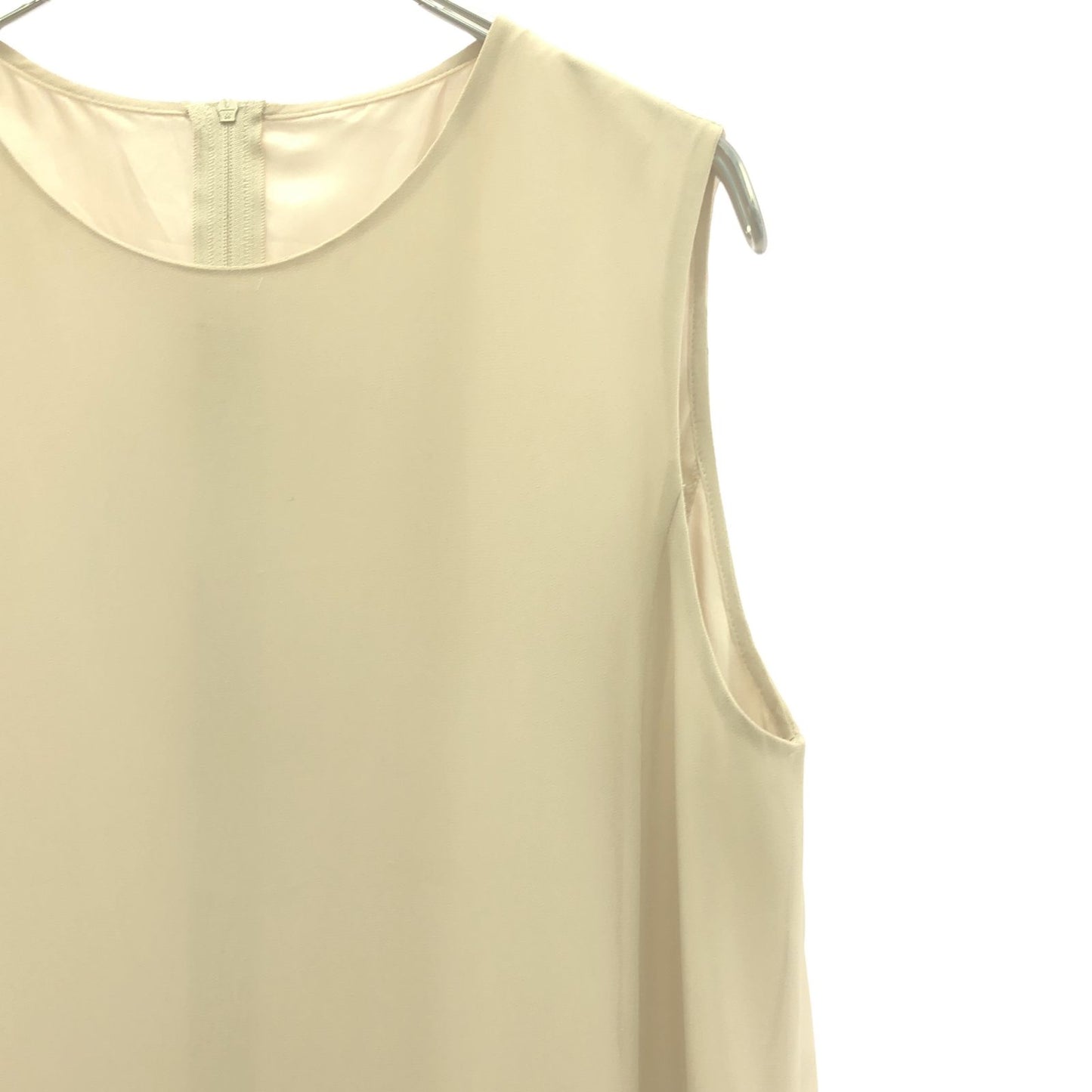 FOXEY Cream Polyester Dress - Timeless Elegance