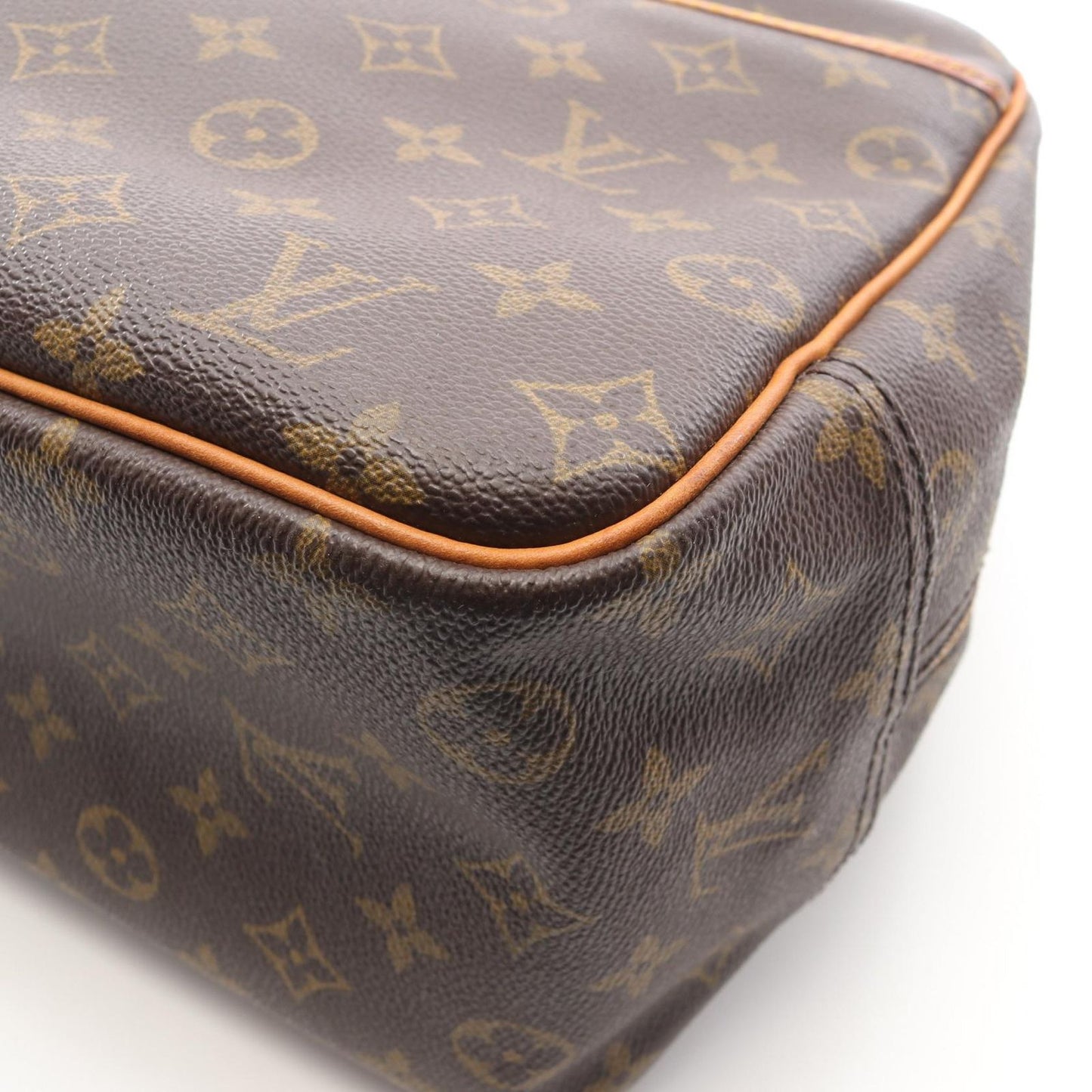Louis Vuitton Deauville Bowling Vanity Monogram Handbag - Timeless Elegance