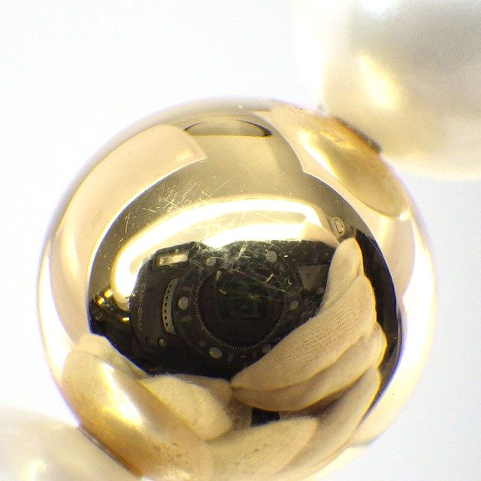 TASAKI Swing Drop Shell Earrings with Freshwater Pearls in 18K Gold