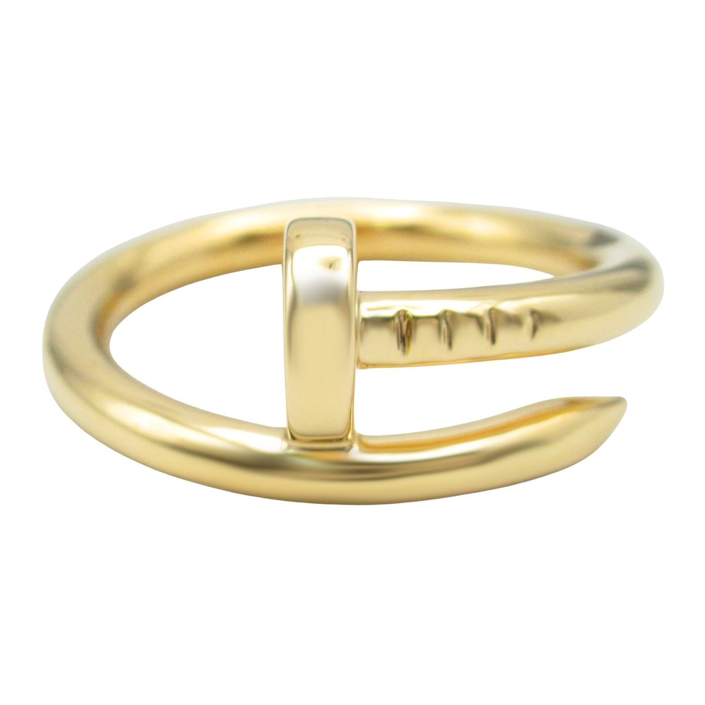 CARTIER Juste un Clou Ring in K18 Yellow Gold - Timeless Elegance