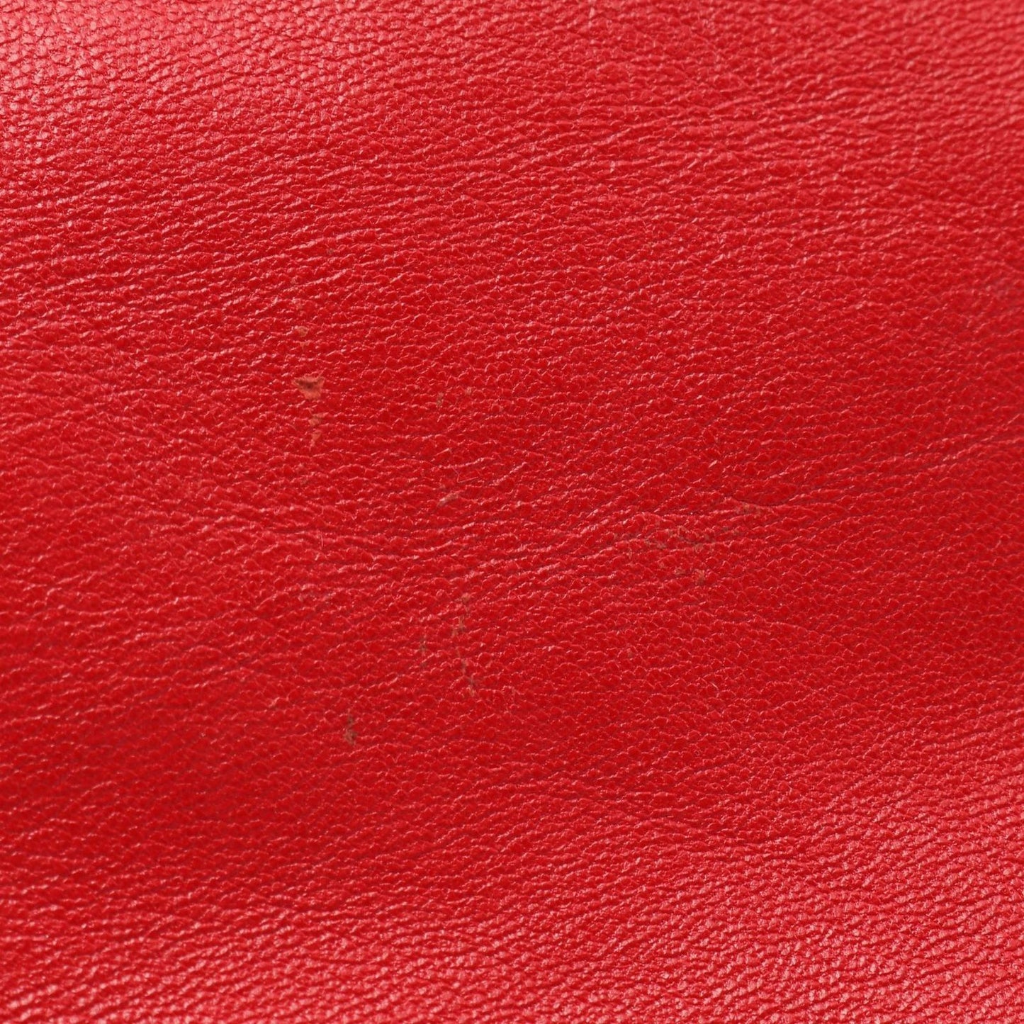 CELINE Horizontal Cabas Tote Bag in Red Leather - Timeless Elegance