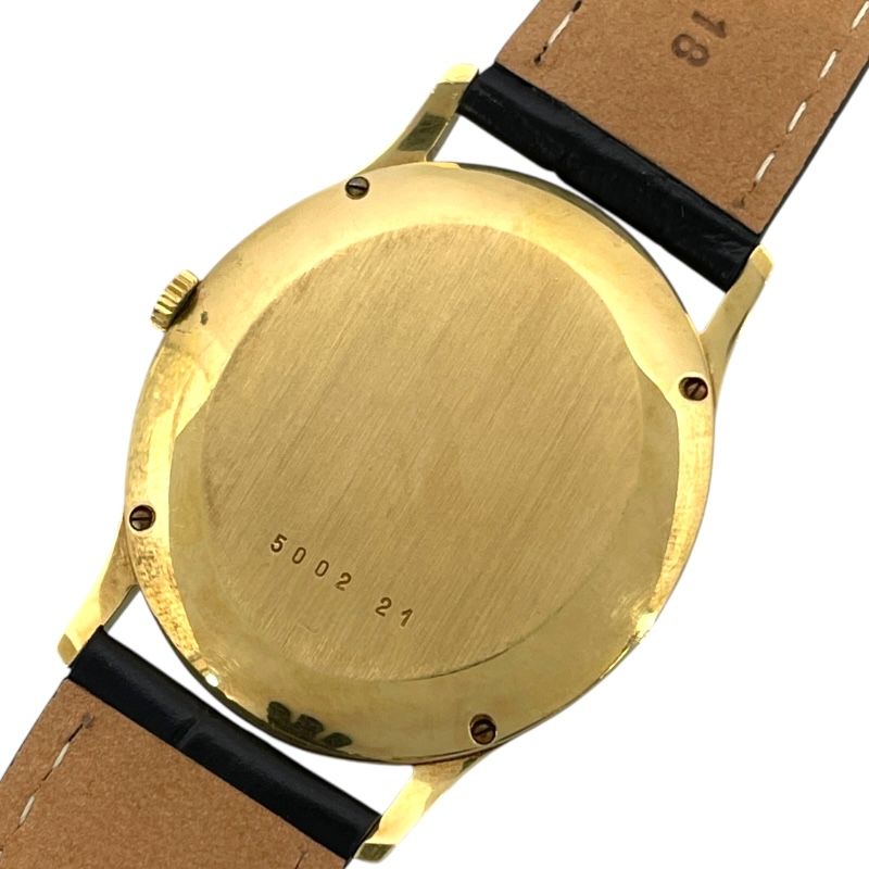 Jaeger-LeCoultre Oval Automatic Date 500221 K18YG Men's Watch