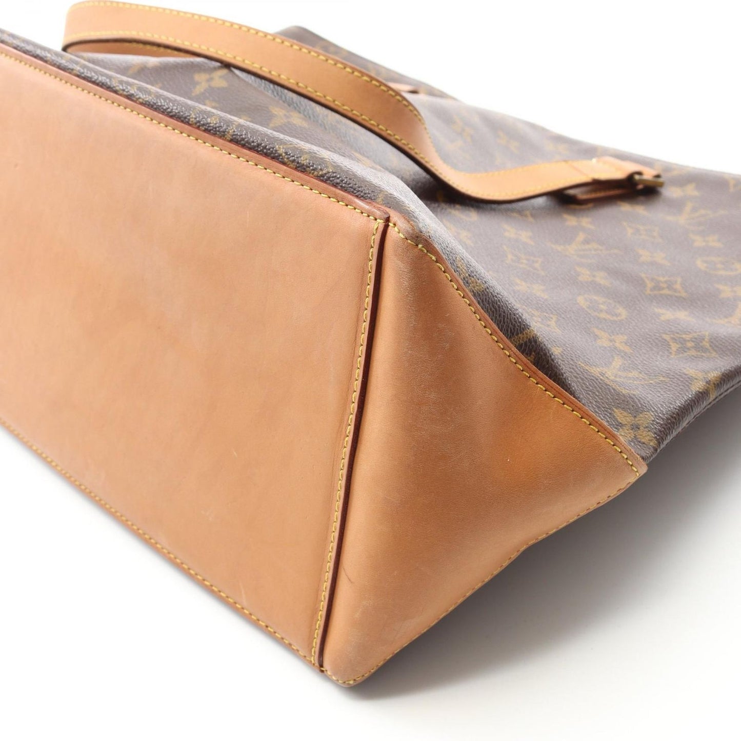 Louis Vuitton Cabas Mezzo Tote Bag - Timeless Elegance in Brown