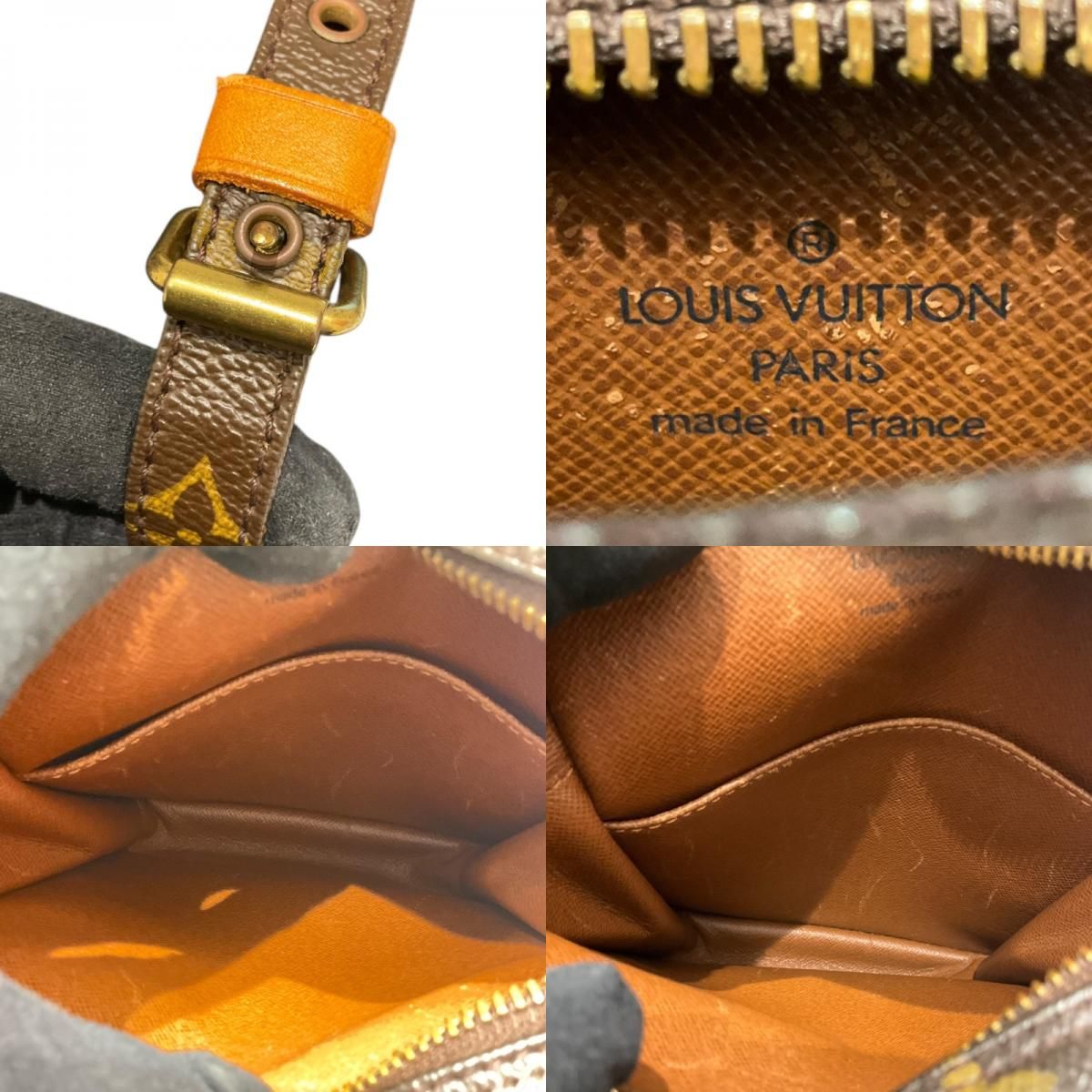 Louis Vuitton Danube M40145 Brown/Gold Shoulder Bag - Timeless Elegance