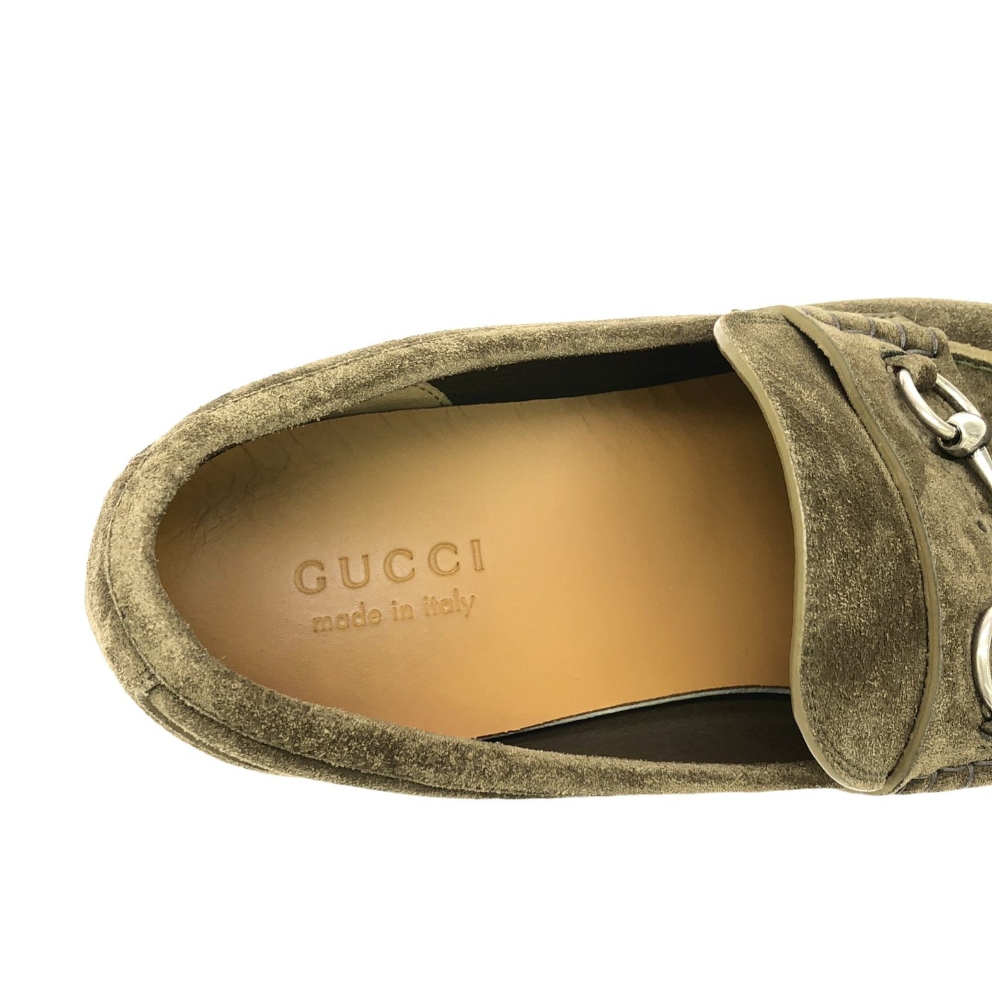 GUCCI Beige Suede Loafers - Timeless Elegance for the Modern Man