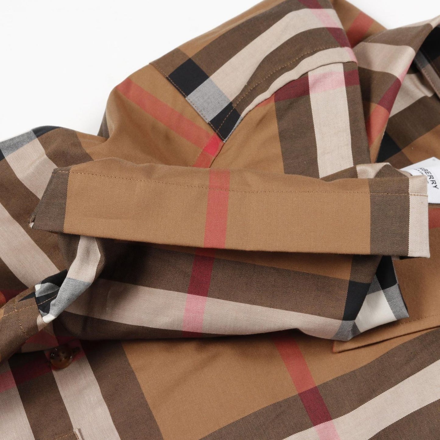 Burberry Vintage Check Cotton Shirt - Timeless Elegance in Brown