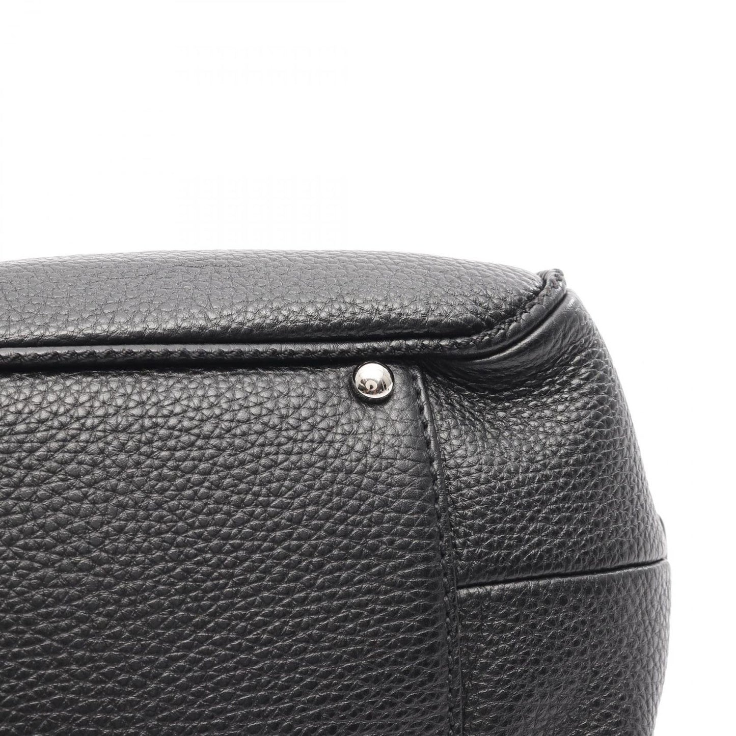 CHANEL Black Calfskin Logo Handbag with Fringe - Timeless Elegance