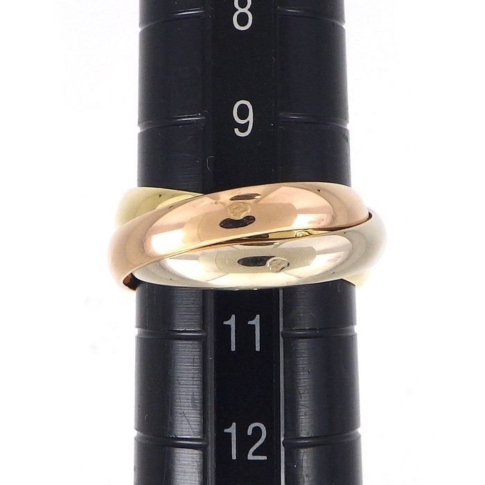 Cartier Trinity Ring in Three Colors of Gold - Size 10