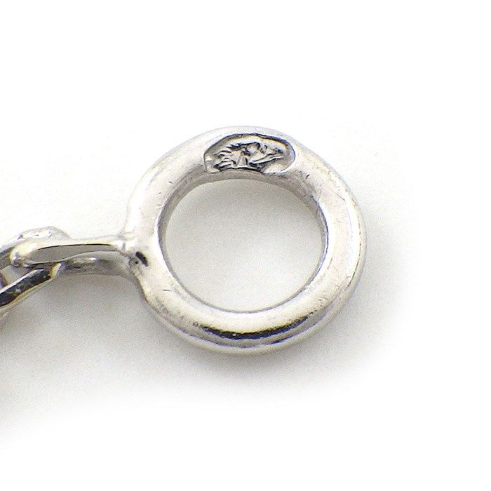 Van Cleef & Arpels Lotus Mini Bracelet in K18 White Gold with Diamonds