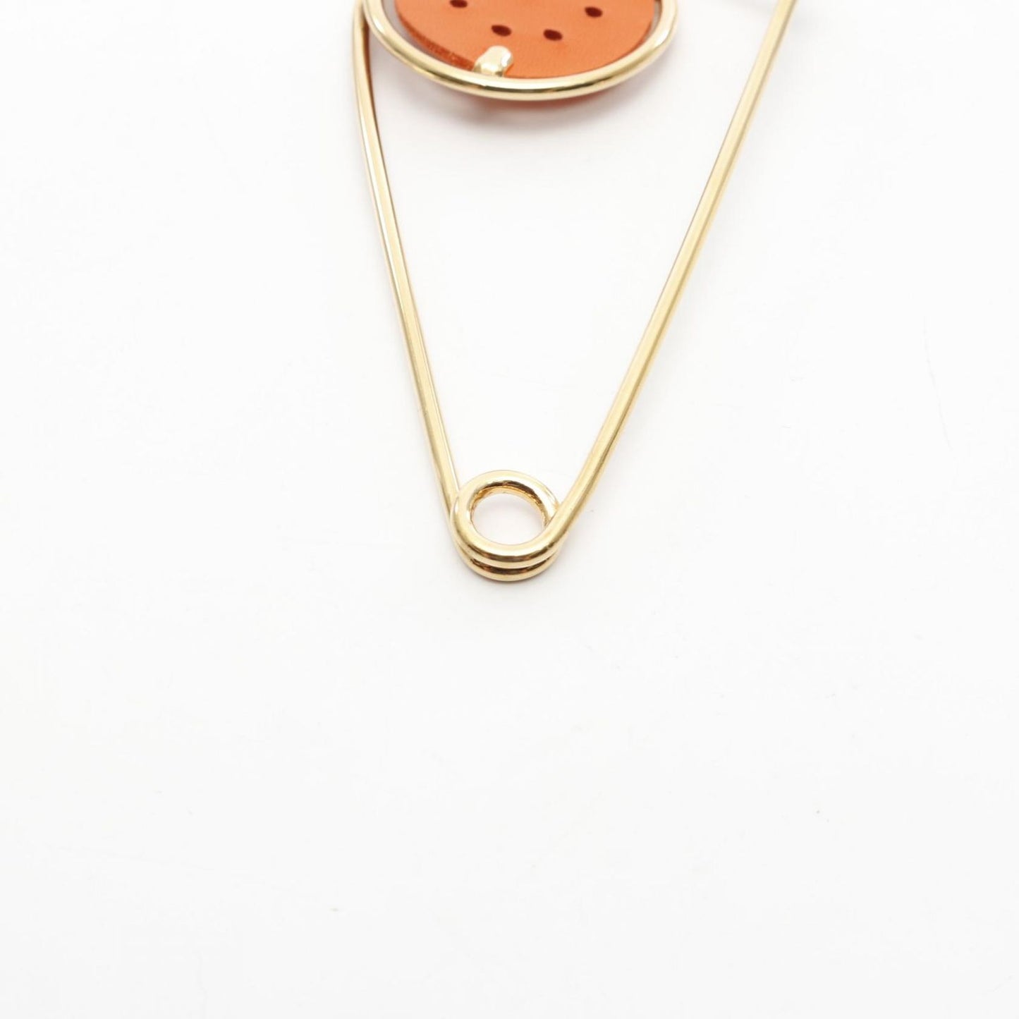 LOEWE Mechanopins Brooch in Gold-Plated Finish