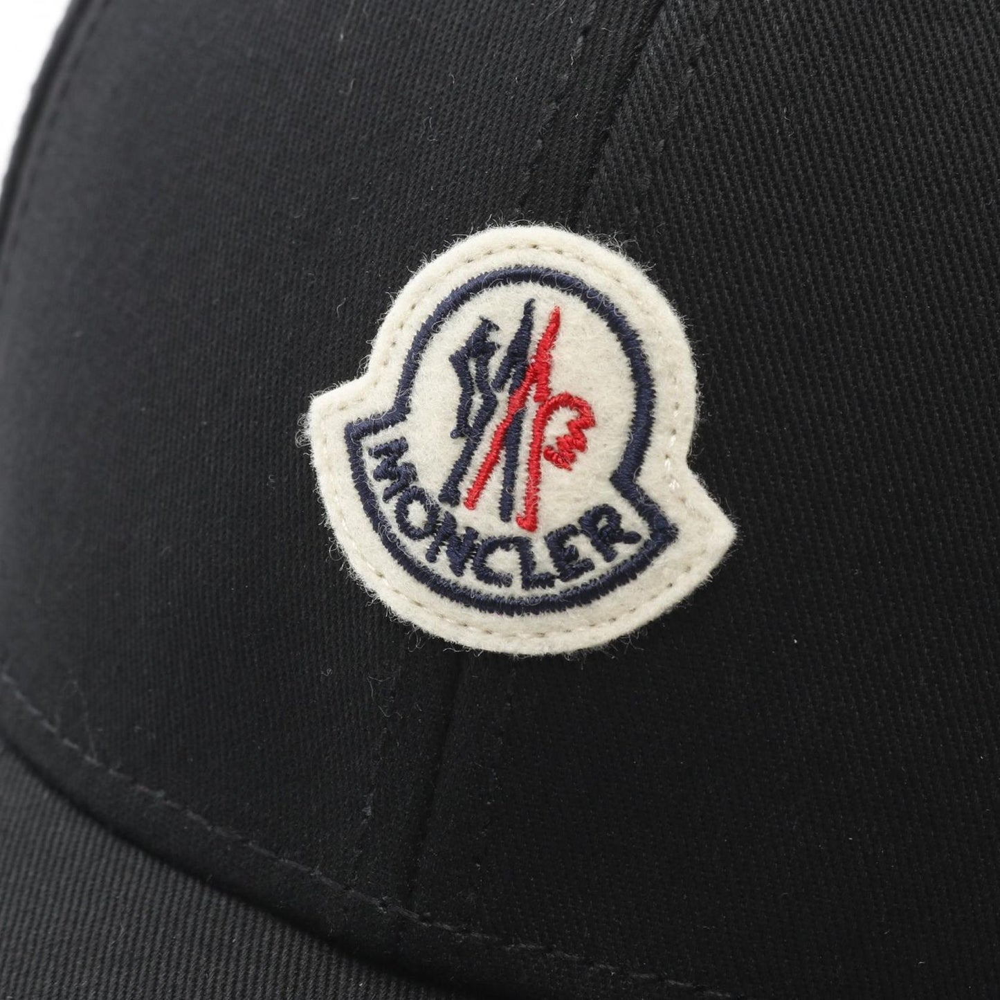 MONCLER Black Baseball Cap - Unisex, New, Exclusive Design