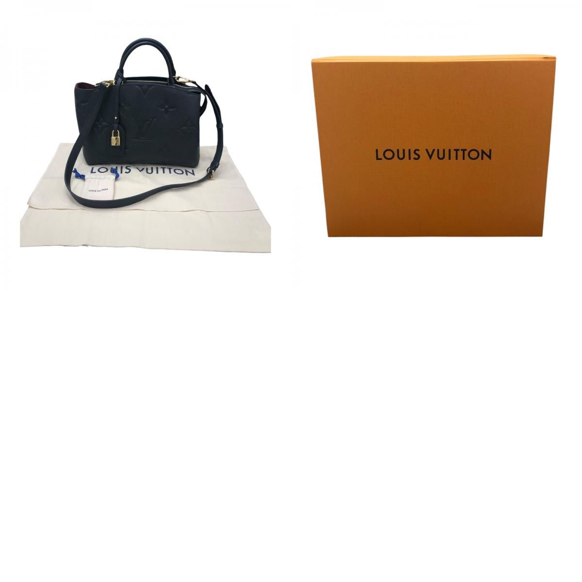 Louis Vuitton Petit Palais PM Black & Gold Monogram Empreinte Bag