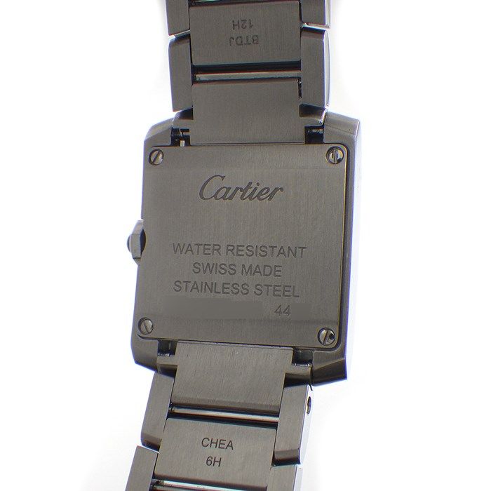 Cartier Tank Française SM WSTA0065 Silver Dial Luxury Watch