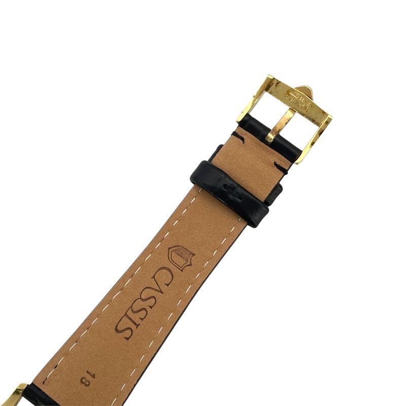 Jaeger-LeCoultre Oval Automatic Date 500221 K18YG Men's Watch