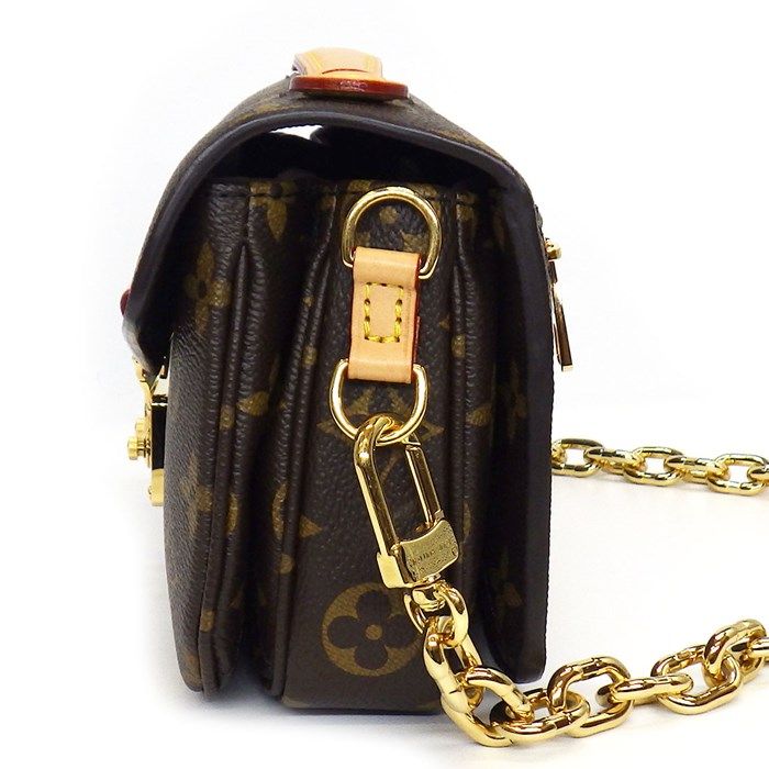 Louis Vuitton Monogram Pochette Métis EW Handbag - Timeless Elegance
