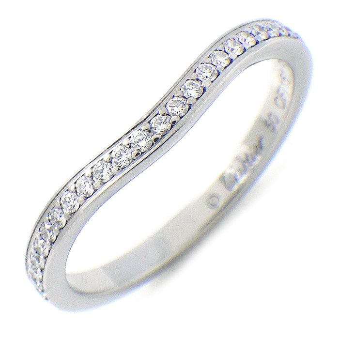 Cartier Ballerina Wedding Ring - Half Eternity with Diamonds