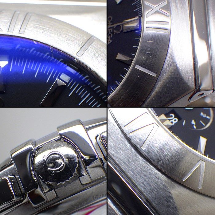 OMEGA Constellation Double Eagle Chronograph - Black Dial, Automatic