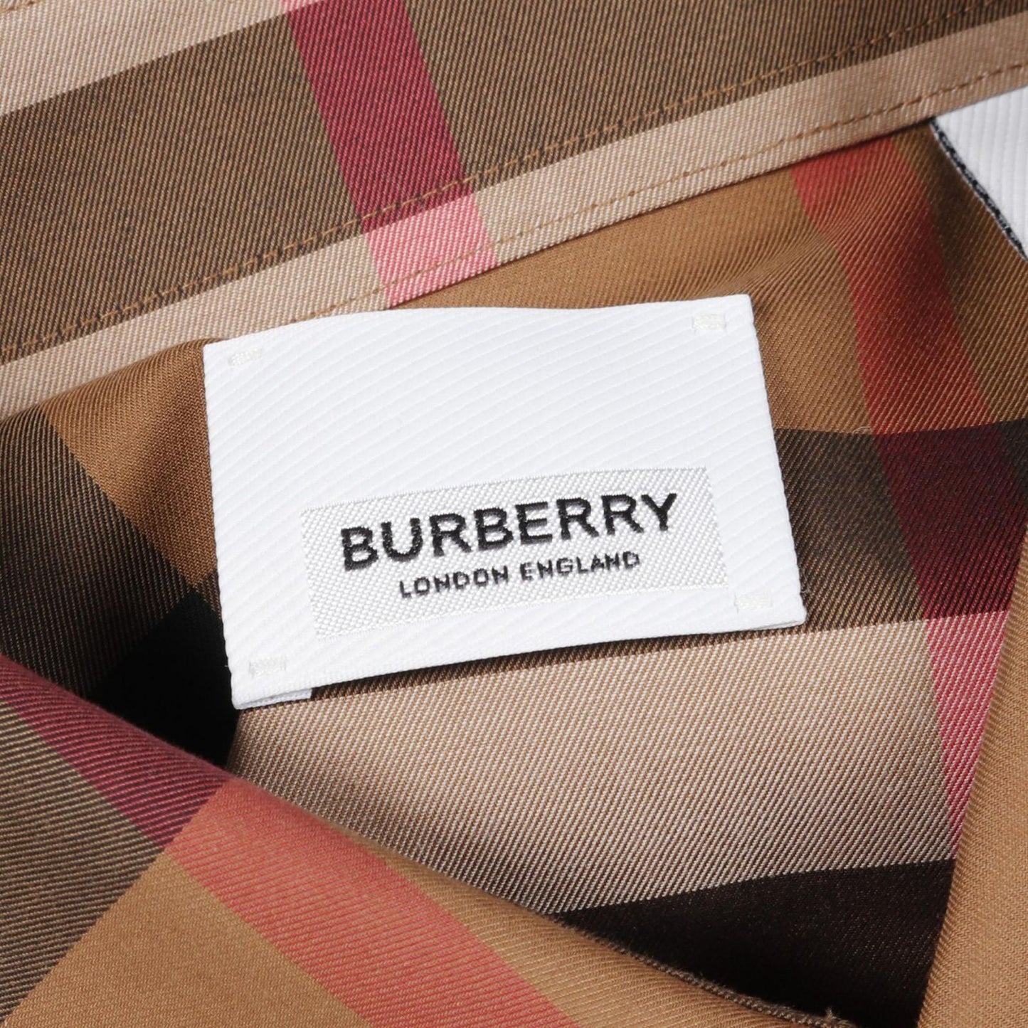Burberry Vintage Check Cotton Shirt - Timeless Elegance in Brown