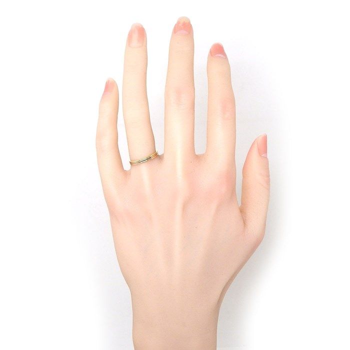 Cartier Vendôme Trinity Wedding Ring in Three Colors - K18 Gold