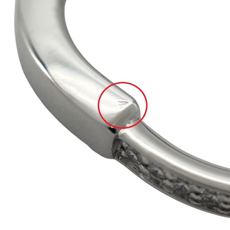 Tiffany & Co. Tiffany Lock Ring 0.16ct K18WG Diamond - Exquisite Elegance