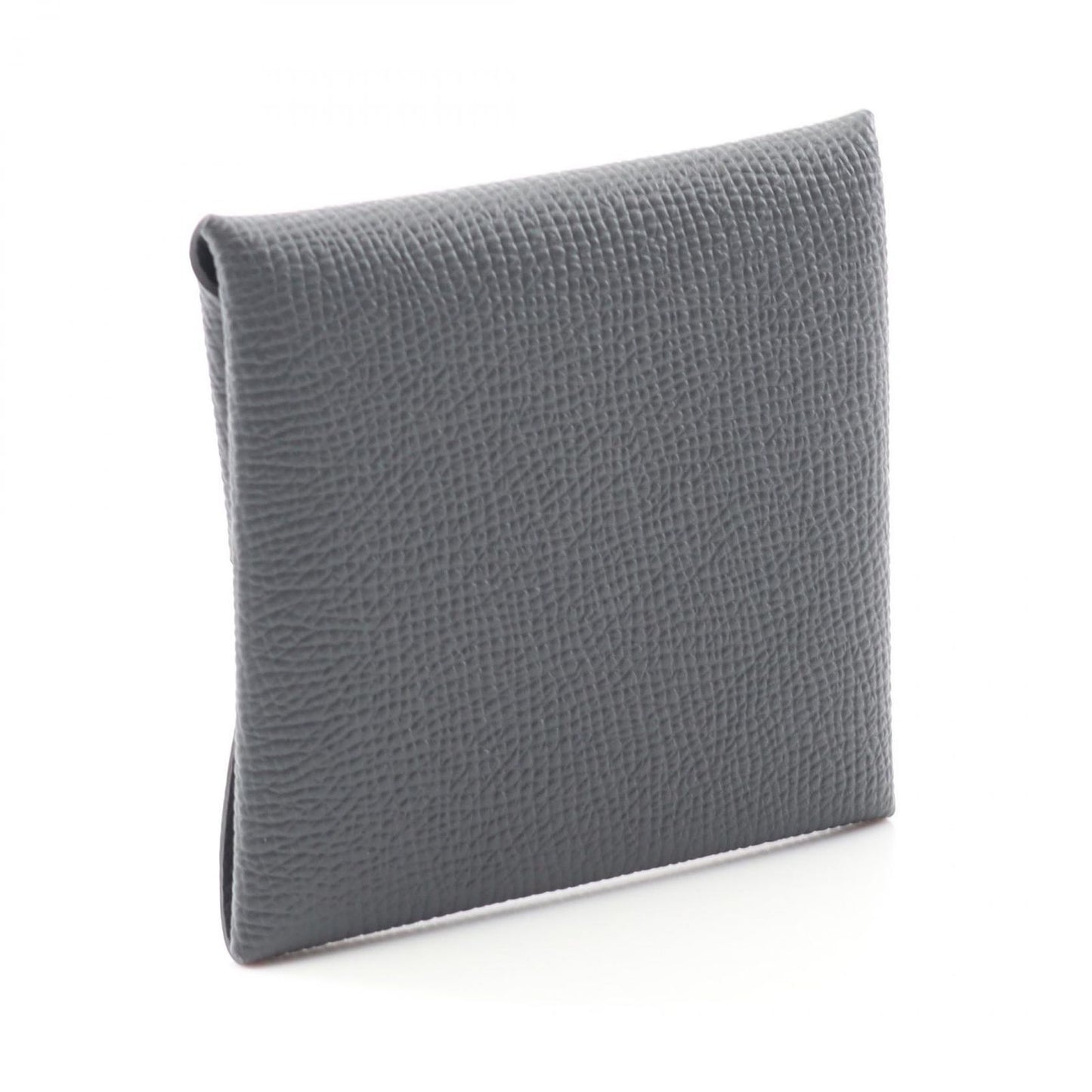 HERMES Bastia Coin Case in Gris Mist - Unused Luxury Accessory