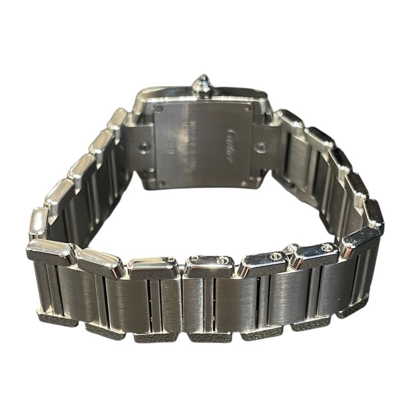 Cartier Tank Française SM W51008Q3 Ivory Dial Quartz Ladies Watch