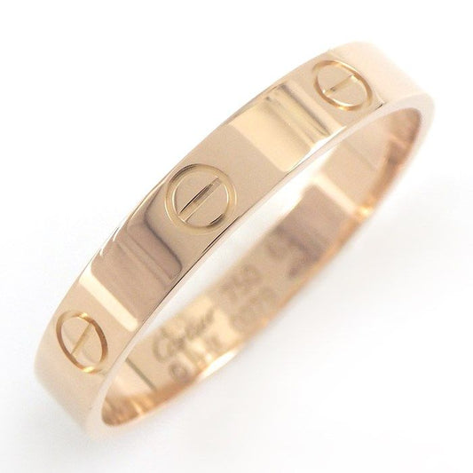 Cartier Love Ring Small Model in K18 Pink Gold - Size 21.5