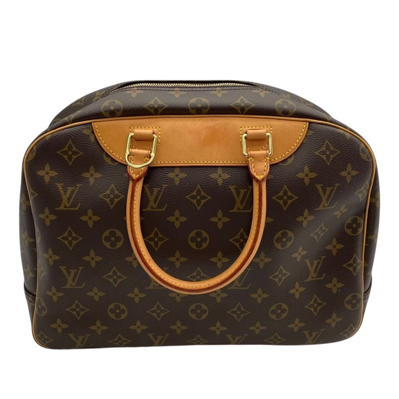 Louis Vuitton Deauville Monogram Canvas Handbag - Brown