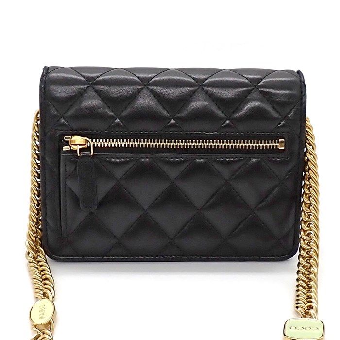 Chanel Black Lambskin Shoulder Bag with Gold Hardware - A Timeless Classic