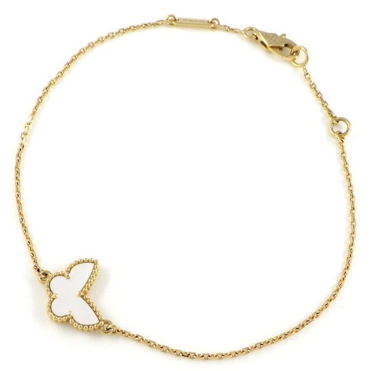 Van Cleef & Arpels Sweet Butterfly Bracelet in K18 Yellow Gold