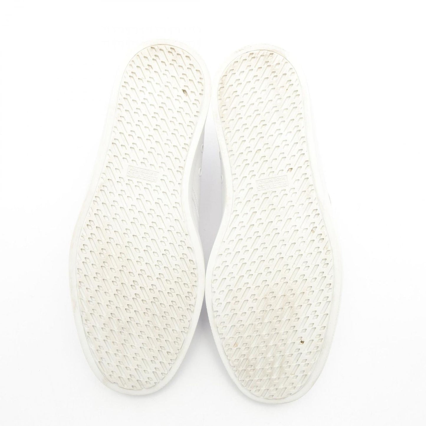 HERMES Ex Libris White Leather Sneakers - Timeless Elegance