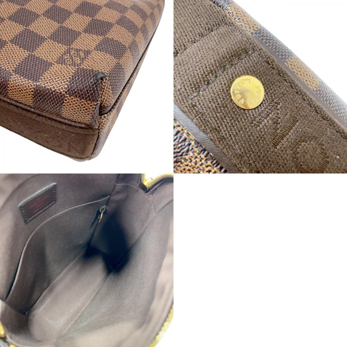 Louis Vuitton Trotteur Bobour N41135 Brown Damier Shoulder Bag