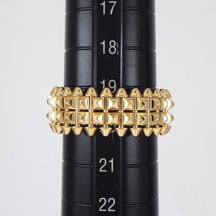 Cartier Clash Ring B4238362 in 18K Yellow Gold - Size 19.5