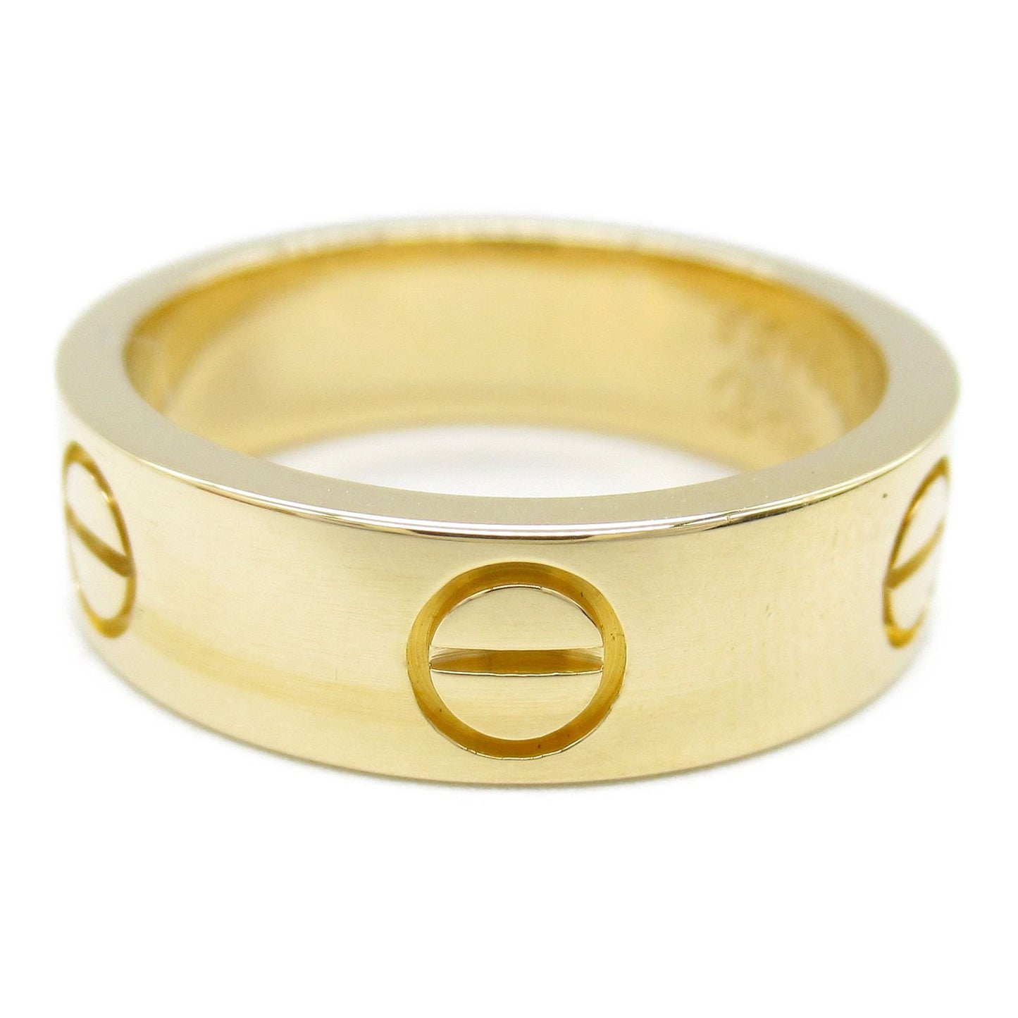 CARTIER Love Ring in K18 Yellow Gold - Timeless Elegance