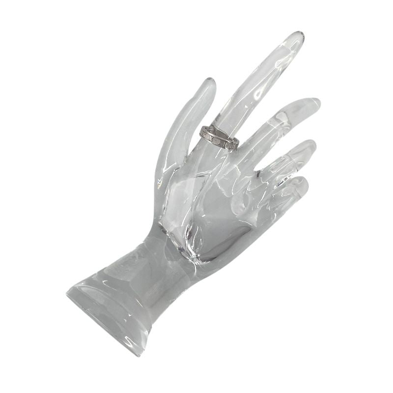 Tiffany & Co. Atlas Ring in 750WG with Diamonds - Exquisite Craftsmanship