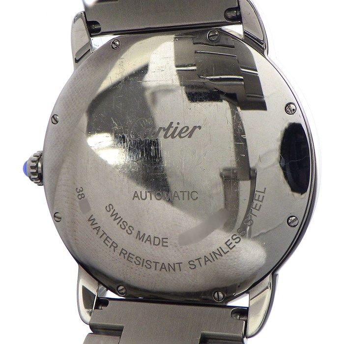 Cartier Ronde Solo WSRN0023 Automatic Watch - Navy Dial, Roman Numerals