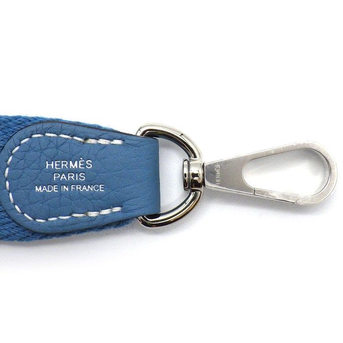 HERMES Evelyne TPM Shoulder Bag - New Blue Jean, 2023 Edition