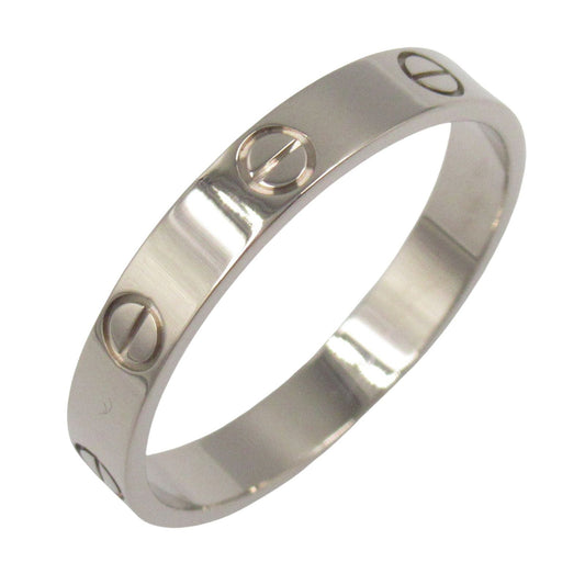Cartier Mini Love Ring in 18K White Gold - Timeless Elegance