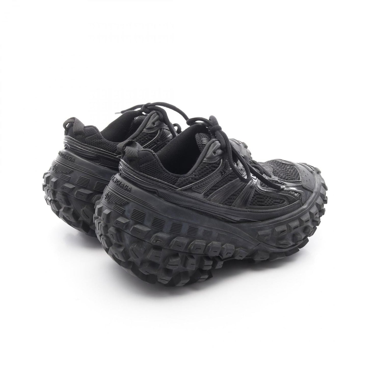 BALENCIAGA Bouncer Sneakers - Timeless Black Elegance