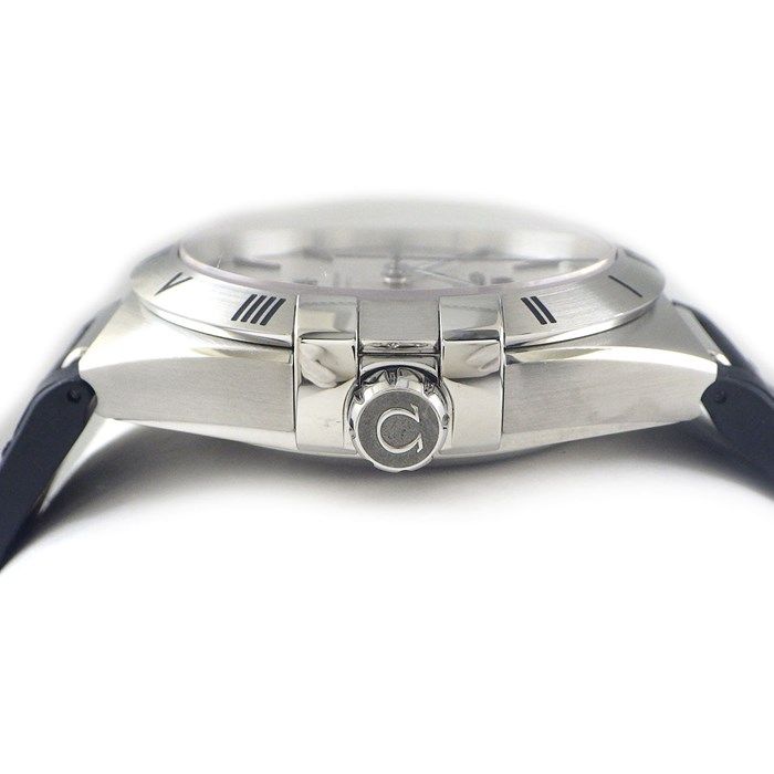 OMEGA Constellation Automatic Watch with Grey Dial - Exceptional Craftsmanship