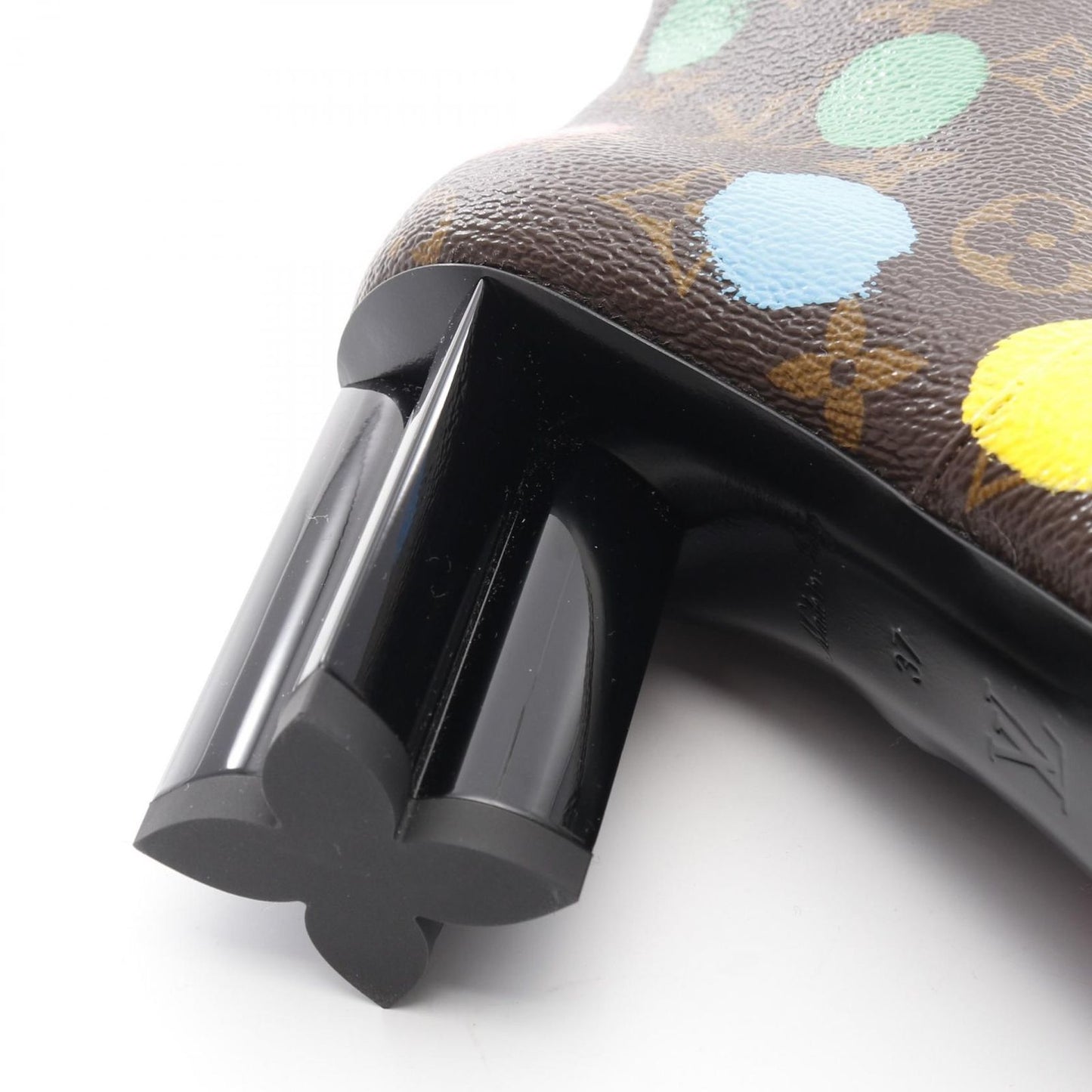 Louis Vuitton LV × YK Painted Dot Short Boots - Size 37