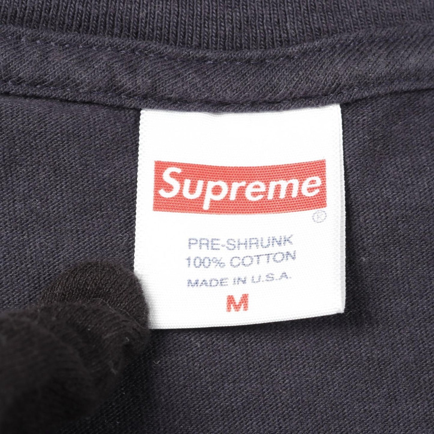 Supreme Box Logo Tee in Navy - Exclusive Cotton T-Shirt