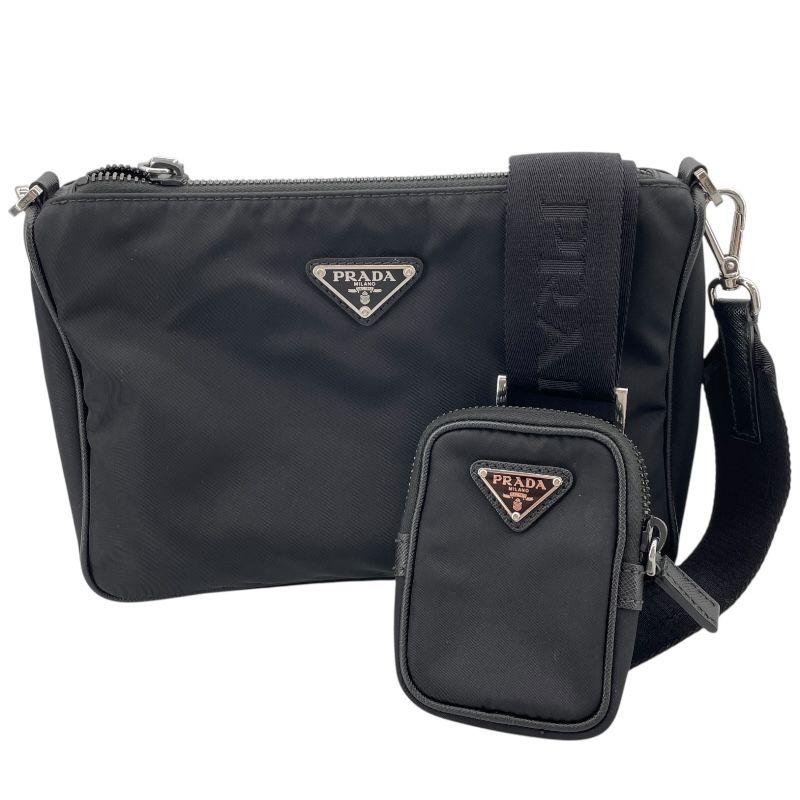 PRADA Re-Nylon Shoulder Bag 2VH113 in Black - Timeless Elegance