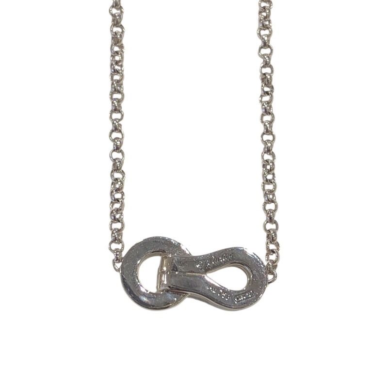 Cartier Agrafe Necklace in 750WG with Diamonds - Exquisite Luxury